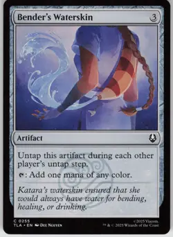 MTG Bender's Waterskin Normal NM Avatar: The Last Airbender Magic 255 - Image 1
