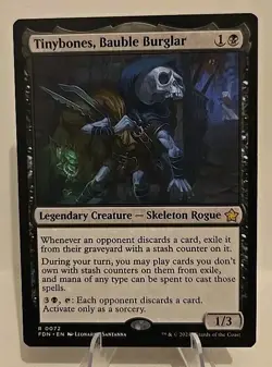 Tinybones, Bauble Burglar MTG Foundations Regular - Image 1