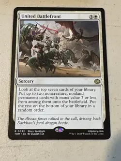 mtg United Battlefront promo pack, Tarkir Dragonstorm, unplayed - Image 1