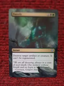 Putrefy MTG Lorwyn Eclipsed Commander Hand Painted Borderless Full Altered Art v - Image 2