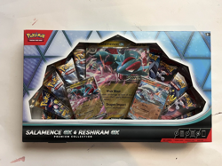 Pokemon Salamence and ex Reshiram ex Premium Collection Box Sealed - Image 1