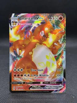 Pokemon TCG Charizard VMAX Darkness Ablaze Rare Holo Card 20/189 MP/HP - Image 1