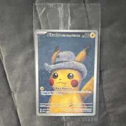 SEALED - POKEMON TCG SCARLET & VIOLET PROMO PIKACHU GREY FELT HAT - Image 1
