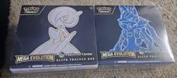 Mega Evolution Lucario & Gardevoir Pokemon Center ETB Set Elite Trainer Box NEW - Image 1