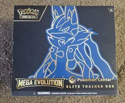 Mega Evolution Lucario & Gardevoir Pokemon Center ETB Set Elite Trainer Box NEW - Image 4