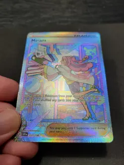 NM Miriam 251/198 SIR Full Art Trainer - Scarlet & Violet Base - Pokemon TCG - Image 4