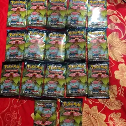 Pokemon TCG Evolutions Booster Packs 20x Venusaur Art Sealed English - Image 1