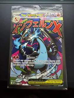Pokemon Mega Charizard X ex 023 + Oricorio ex Phantasmal Flames UPC Promo Sealed - Image 1