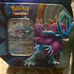 Pokemon Paradox Clash Walking Wakes ex Tin - New - Sealed - Image 1