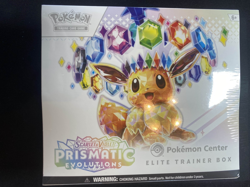 Pokemon Prismatic Evolutions ETB Elite Trainer Box Pokemon Center Exclusive - Image 1