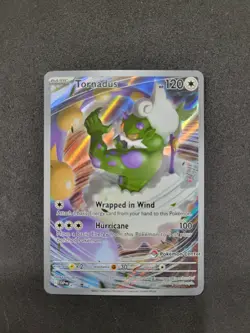 Tornadus - 210 (Pokemon Center Exclusive) Sv: Scarlet & Violet Promo Cards - Image 2