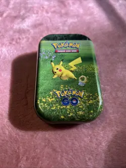 Pokemon Go Empty Pikachu Tin Nintendo TCG Card Game Meltan Trading Company L3 - Image 2