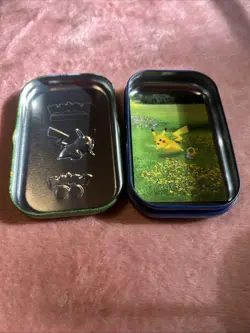 Pokemon Go Empty Pikachu Tin Nintendo TCG Card Game Meltan Trading Company L3 - Image 3