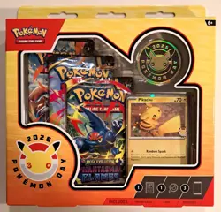 Pokemon Day 2026 Collection 30th Anniversary Promo W/ Coin Sealed In Hand - Image 1