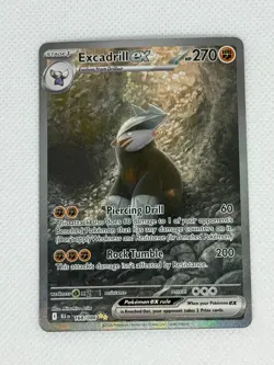 Excadrill Ex 168/086 Special Illustration Rare - S&V Black Bolt - Pokemon TCG - Image 1