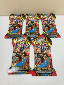 Lot of 20: Pokemon TCG Mega Evolution Sleeved Booster Pack - Image 2