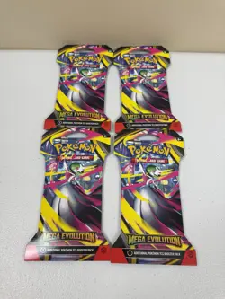 Lot of 20: Pokemon TCG Mega Evolution Sleeved Booster Pack - Image 3