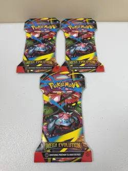 Lot of 20: Pokemon TCG Mega Evolution Sleeved Booster Pack - Image 4