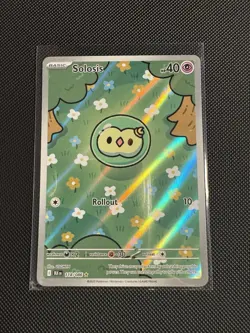 Solosis Black Bolt Illustration Rare English Pokemon TCG Card 118/086 - Image 1
