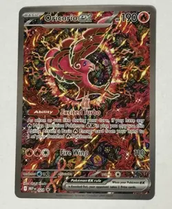 ORICORIO EX 2025 POKEMON MEGA EVOLUTION BLACK STAR PROMO #024 Q3628 - Image 1