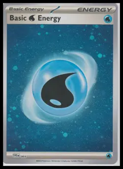 Pokemon #003 Basic Water Energy (Cosmos Holo) Holo - Image 1