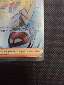 Pokemon Lillie's Determination 169/132 Secret Rare Mega Evolution Card - Image 3