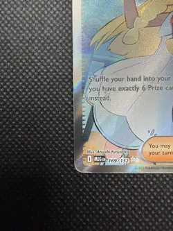 Pokemon Lillie's Determination 169/132 Secret Rare Mega Evolution Card - Image 5
