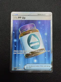 N's PP Up 262/217 Full Art Ultra Rare Pokemon Ascended Heroes ENGLISH NM - Image 1