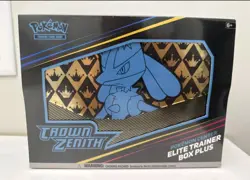 Pokemon Center Exclusive Crown Zenith ETB Elite Trainer Box Plus Factory Sealed - Image 1