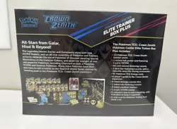 Pokemon Center Exclusive Crown Zenith ETB Elite Trainer Box Plus Factory Sealed - Image 2