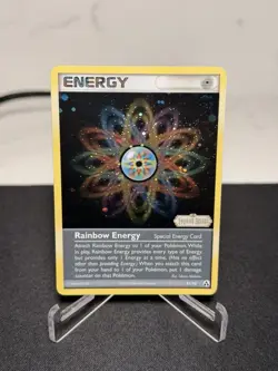 2006 Pokemon EX Legend Maker Rainbow Energy Reverse Holo #81/92 - Image 1