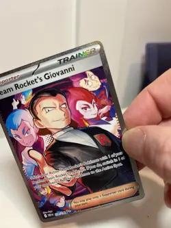 Team Rocket’s Giovanni 238/182 Sir Destined SIR Pokemon TCG NM near mint - Image 4