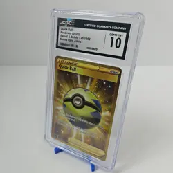 CGC 10 Quick Ball Secret Rare Holo - Pokemon Sword & Shield 216/202 - Image 1