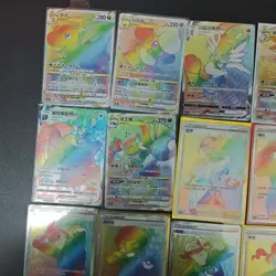 Pokemon TCG HR VSTAR VMAX Dragonite Whimsicott Cinderace Volo 12*Lot #17 KB72 - Image 2