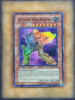 Yugioh Elemental Hero Bladedge EEN-EN007 Super Rare 1st Ed NM - Image 1