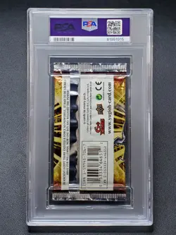 2008 Yugioh RP01 Retro Pack 1 Booster Pack PSA 8 Near Mint-Mint - Image 2