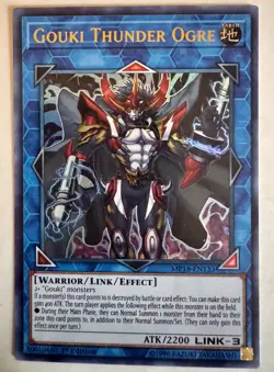 Gouki Thunder Ogre - MP18-EN133 - Ultra Rare - 1st Edition LP Yugioh - Image 1