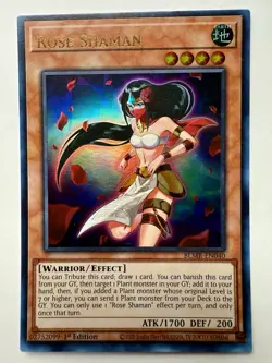 Yugioh! Rose Shaman - BLMR-EN040 - Ultra Rare - 1st Edition, English - Image 1