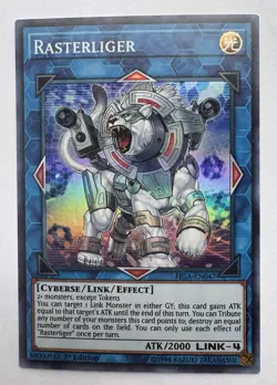 Yu-Gi-Oh! Rasterliger 1st Ed. FIGA-EN047 Super Rare - Image 1