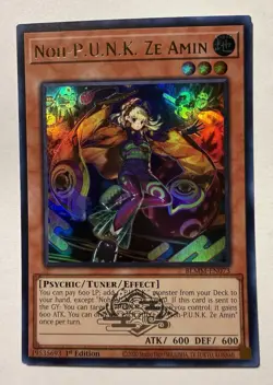 Noh-P.U.N.K. Ze Amin - BLMM-EN073 - Ultra Rare - 1st Ed. - Yugioh - Image 1