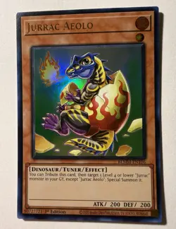 Jurrac Aeolo - BLMM-EN106 - Ultra Rare - 1st Ed. - NM/M Yugioh - Image 1