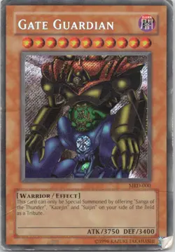 1996 TCG UNLIMITED GATE GUARDIAN HOLO RARE #MRD-000 - Image 1