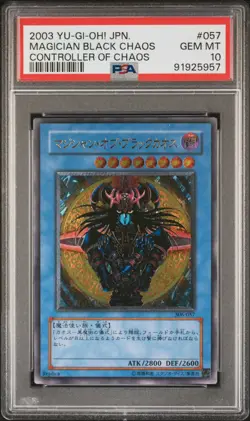 Magician Of Black Chaos 306-057 Ultimate Rare Yugioh Japanese PSA 10 *957 - Image 1