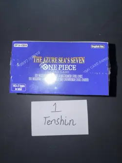 One Piece TCG - OP14 The Azure Sea's Seven - Factory Sealed Booster Box (#1) - Image 4