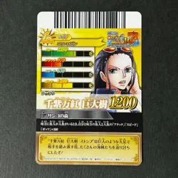 S4698 Nico Robin IC5 Japanese One Piece Berry Match IC Carddass Card J22 - Image 2