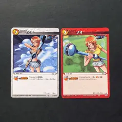 S1709 Nami 23/64 05/97 Japanese One Piece Miracle Battle Carddass Card M11 - Image 1