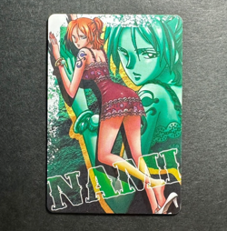 S1406 Very Rare Nami 004 Japanese One Piece Memorial Log Card Bandai - Image 1