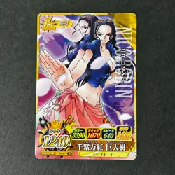 S4697 Nico Robin IC6-10 Japanese One Piece Berry Match Carddass Card J22 - Image 1