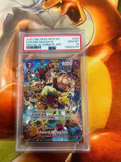 Edward.Newgate ST15-002 Royal Blood English PSA Graded 10 One Piece TCG - Image 1