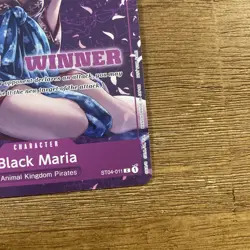 One Piece Black Maria Winner Promo - ST04-011 - Image 3